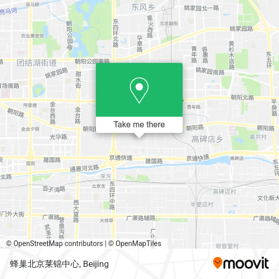 蜂巢北京莱锦中心 map