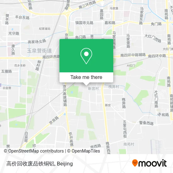 高价回收废品铁铜铝 map