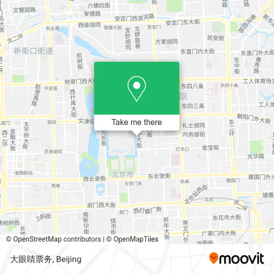 大眼睛票务 map