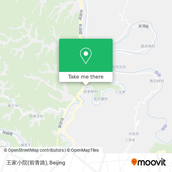 王家小院(前青路) map