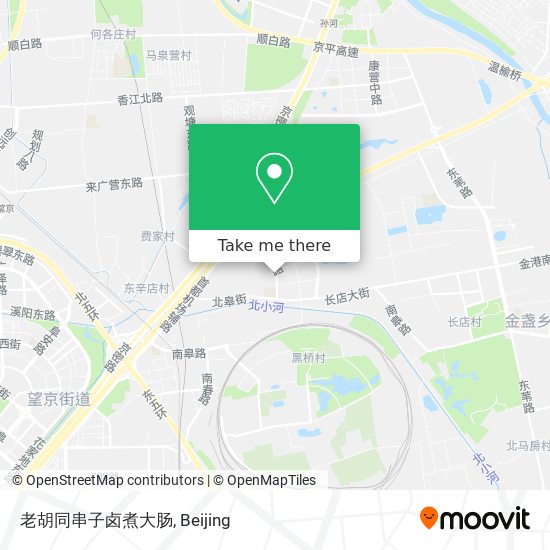 老胡同串子卤煮大肠 map