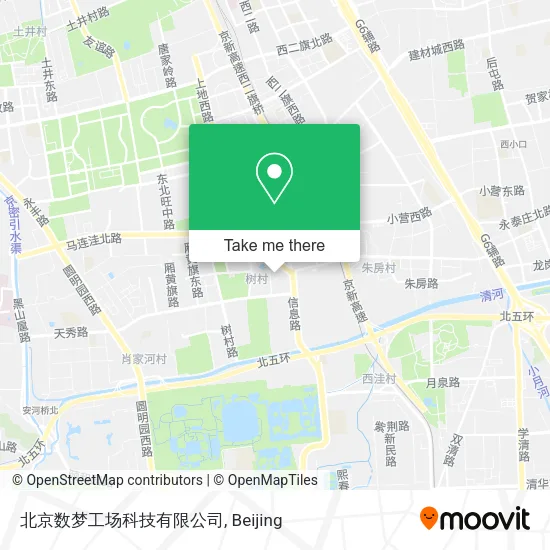 北京数梦工场科技有限公司 map