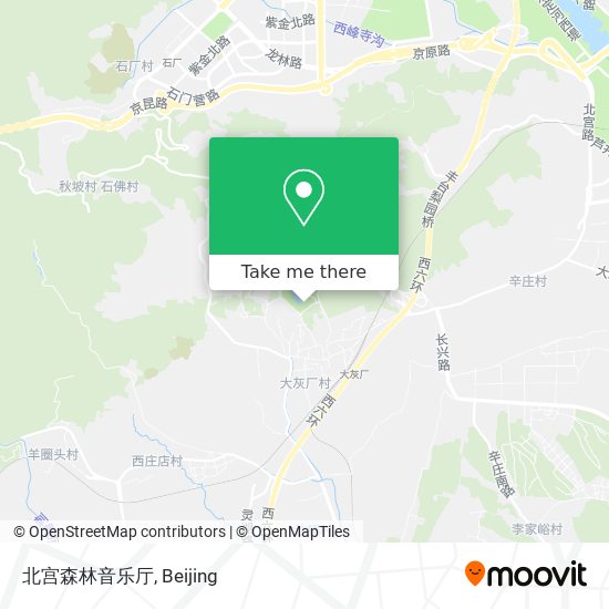 北宫森林音乐厅 map
