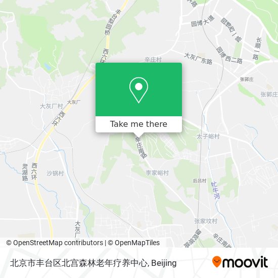 北京市丰台区北宫森林老年疗养中心 map