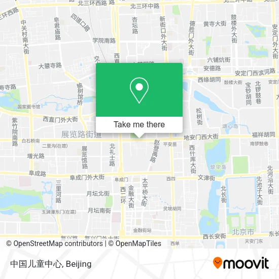 中国儿童中心 map
