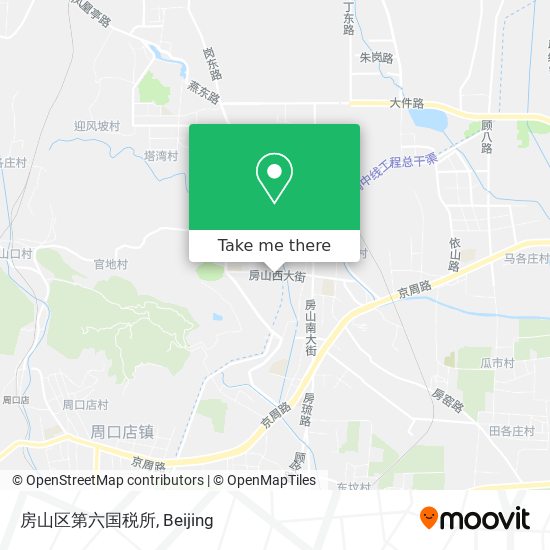 房山区第六国税所 map