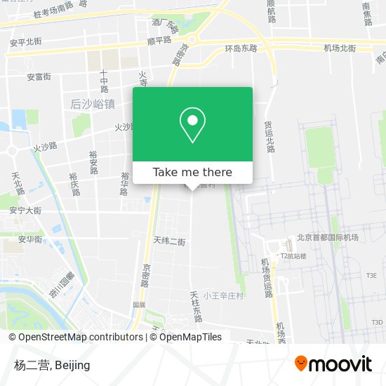 杨二营 map