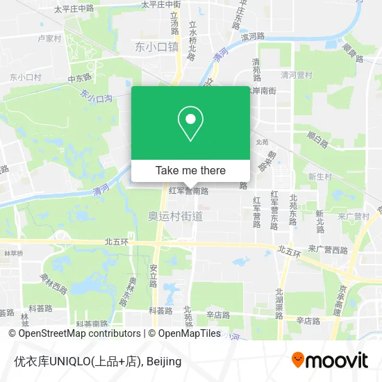 优衣库UNIQLO(上品+店) map