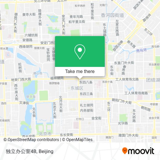 独立办公室4B map
