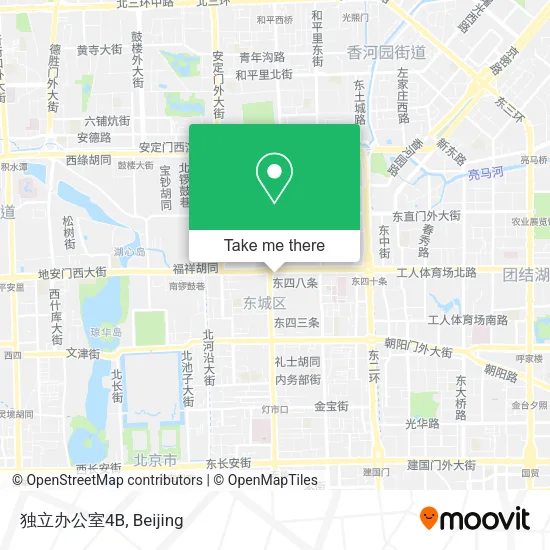 独立办公室4B map