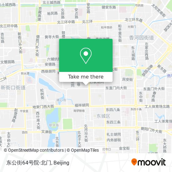 东公街64号院-北门 map