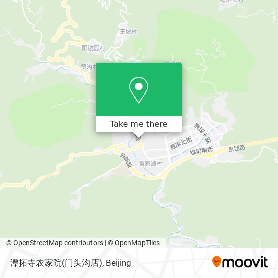 潭拓寺农家院(门头沟店) map