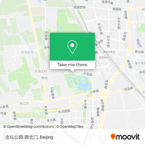 念坛公园-西北门 map