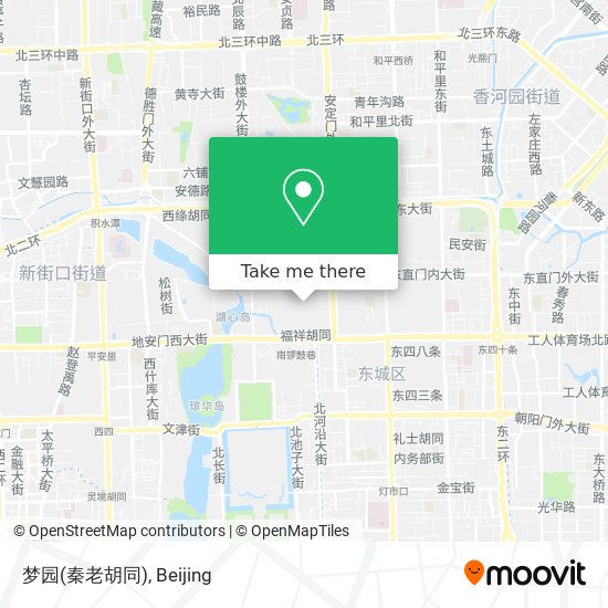 梦园(秦老胡同) map