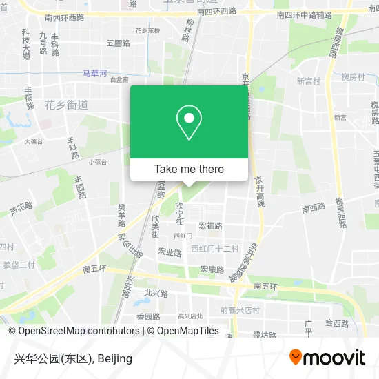 兴华公园(东区) map