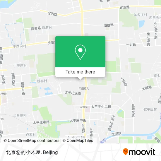 北京您的小木屋 map
