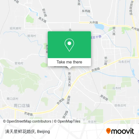 满天星鲜花婚庆 map