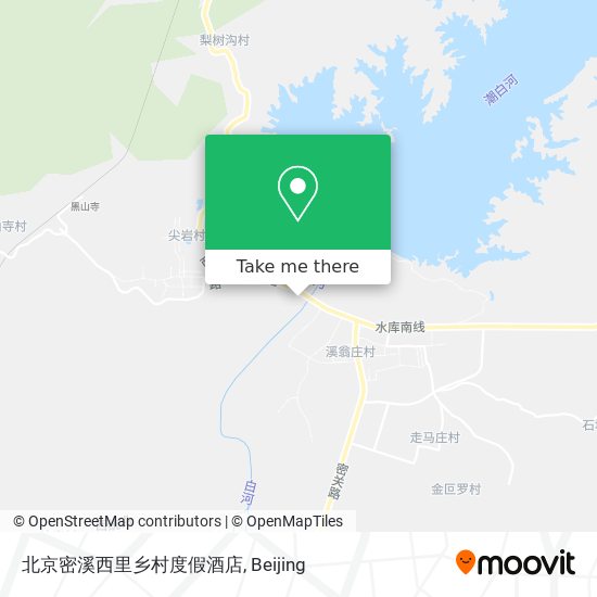 北京密溪西里乡村度假酒店 map
