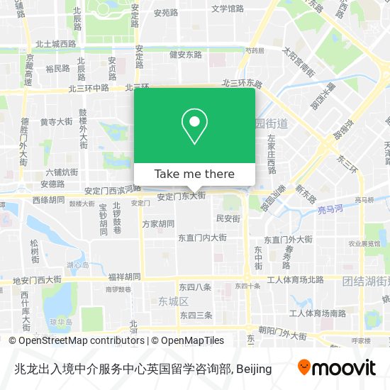兆龙出入境中介服务中心英国留学咨询部 map