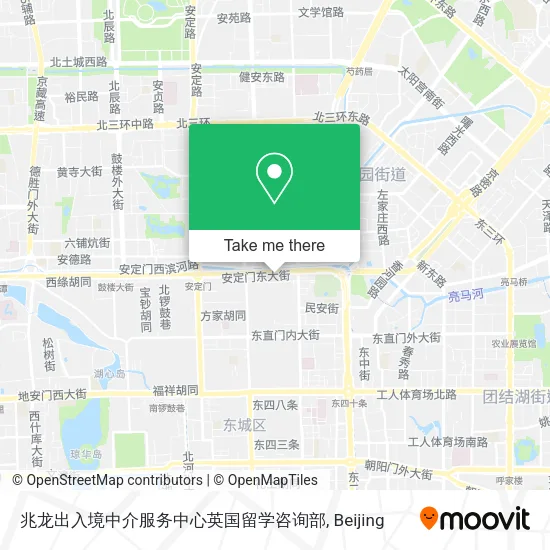 兆龙出入境中介服务中心英国留学咨询部 map