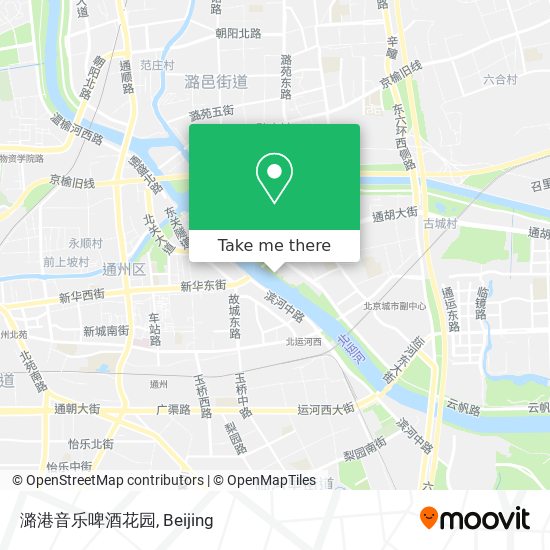 潞港音乐啤酒花园 map