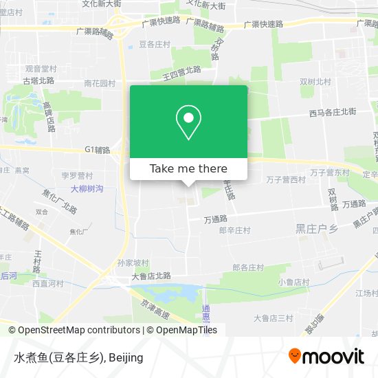 水煮鱼(豆各庄乡) map