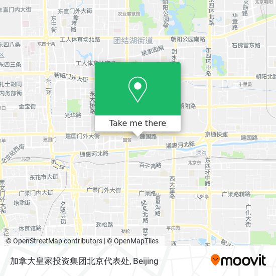 加拿大皇家投资集团北京代表处 map