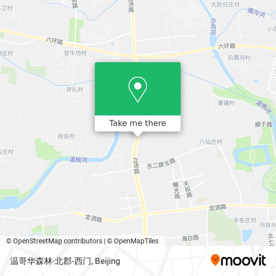 温哥华森林·北郡-西门 map