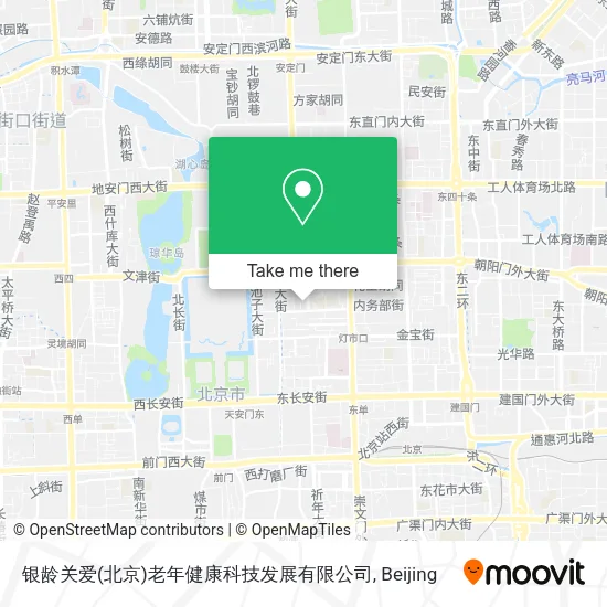 银龄关爱(北京)老年健康科技发展有限公司 map