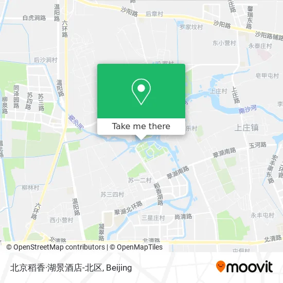 北京稻香·湖景酒店-北区 map