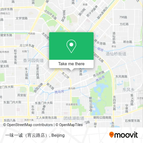 一味一诚（宵云路店） map
