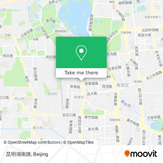昆明湖南路 map