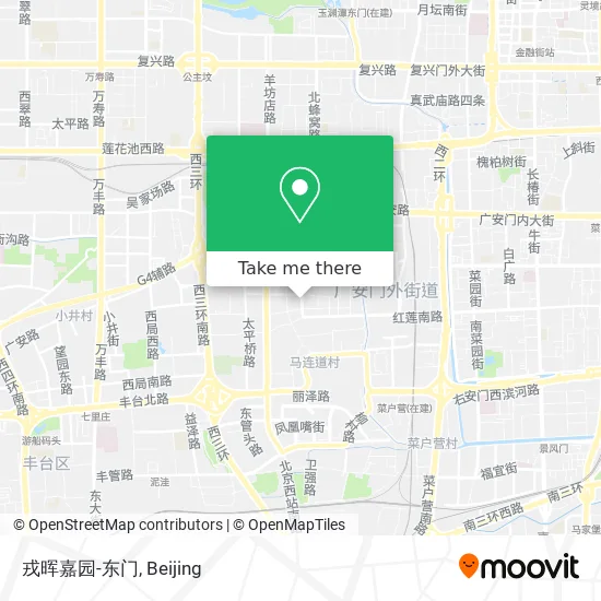 戎晖嘉园-东门 map