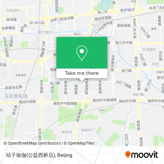 桔子瑜伽(公益西桥店) map