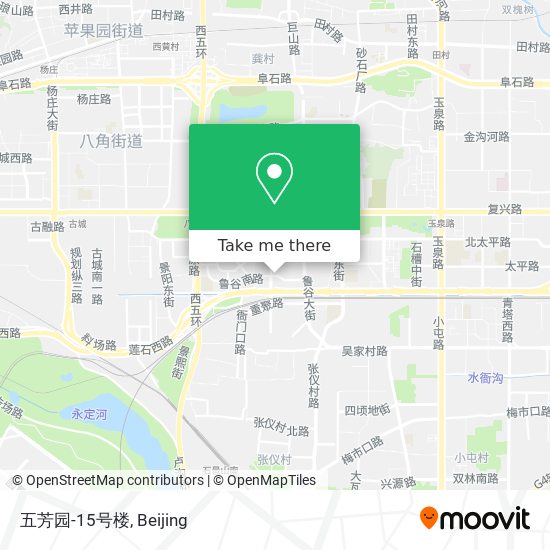 五芳园-15号楼 map