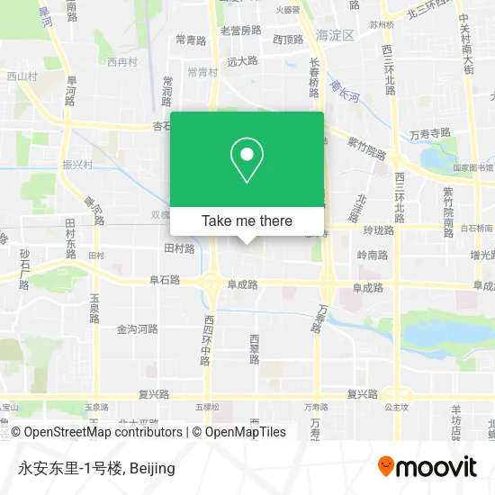 永安东里-1号楼 map