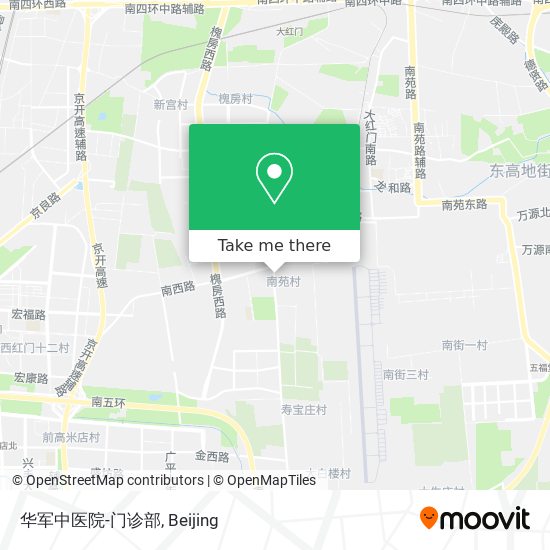 华军中医院-门诊部 map