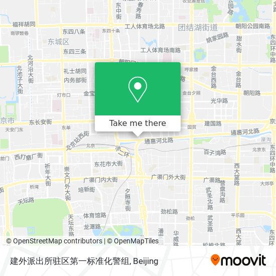 建外派出所驻区第一标准化警组 map