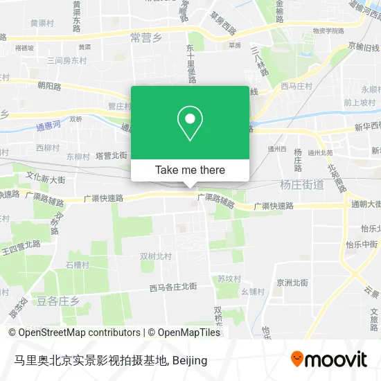 马里奥北京实景影视拍摄基地 map