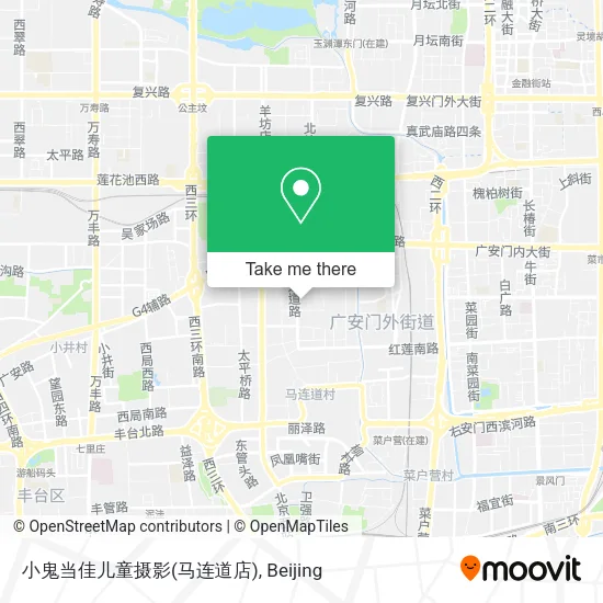 小鬼当佳儿童摄影(马连道店) map