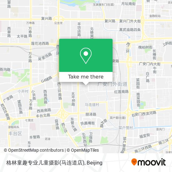 格林童趣专业儿童摄影(马连道店) map