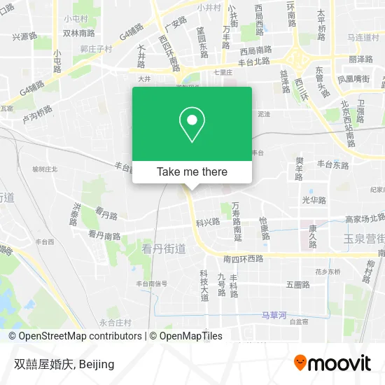 双囍屋婚庆 map