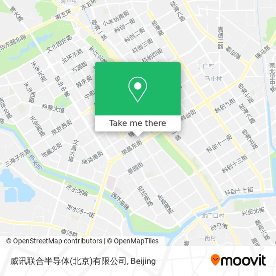 威讯联合半导体(北京)有限公司 map