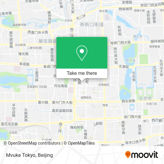 Mvuke Tokyo map