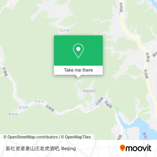 新红资避暑山庄老虎酒吧 map