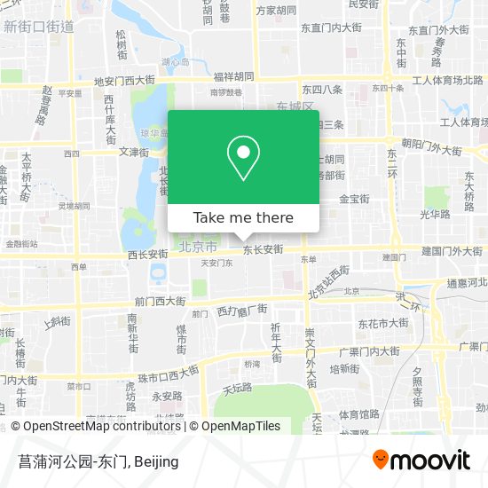 菖蒲河公园-东门 map