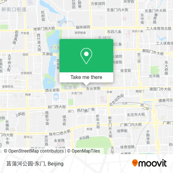 菖蒲河公园-东门 map