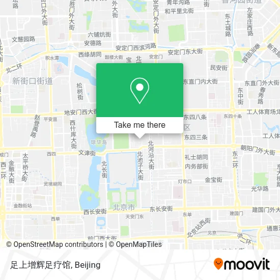 足上增辉足疗馆 map