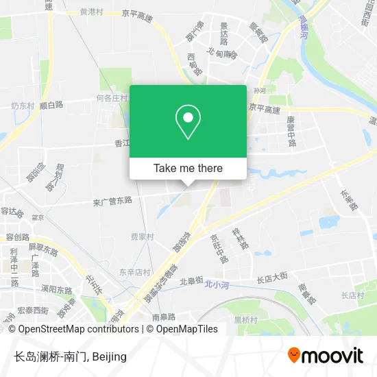 长岛澜桥-南门 map