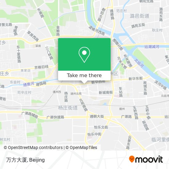 万方大厦 map